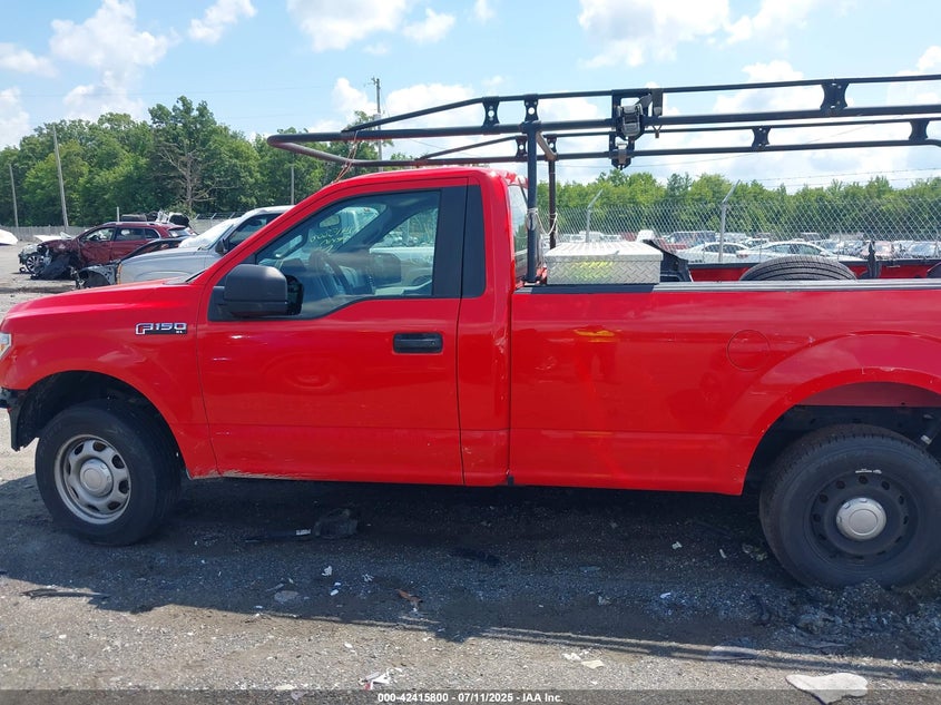 VIN 1FTMF1CBXKKD80040 2019 FORD F-150 XL