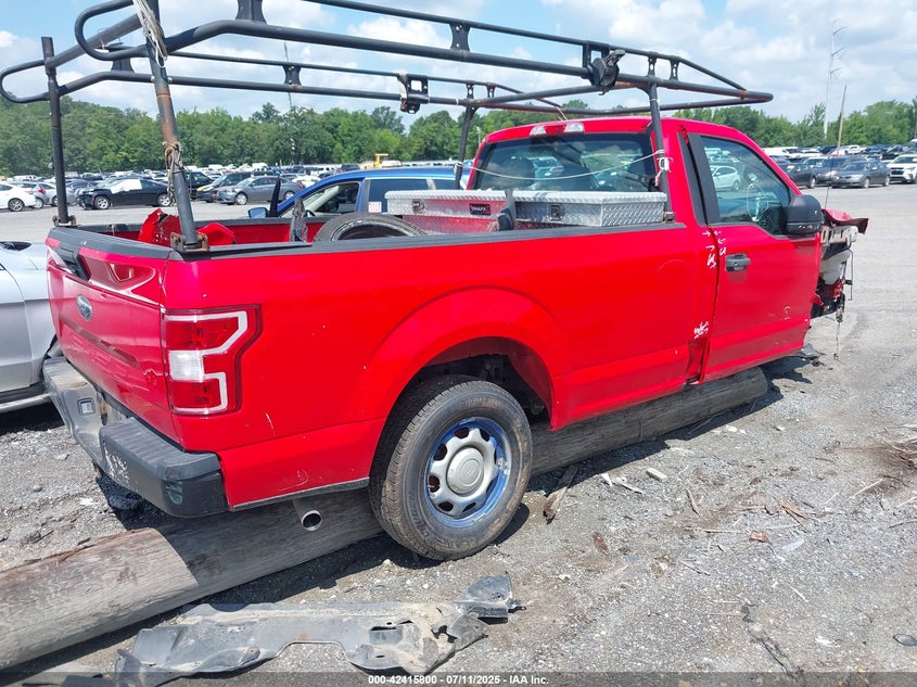 VIN 1FTMF1CBXKKD80040 2019 FORD F-150 XL