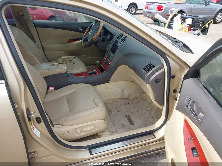 2007 LEXUS ES 350 VIN: JTHBJ46GX72042481