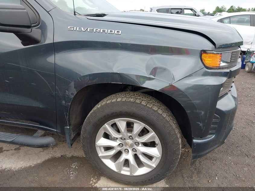 2021 CHEVROLET SILVERADO 1500 VIN: 1GCPYBEK1MZ348369