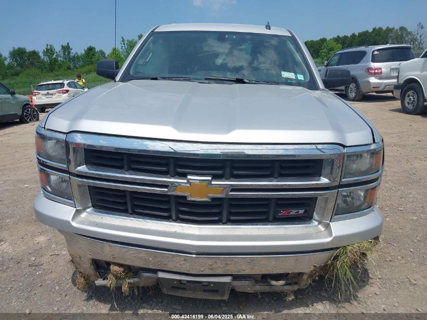 2014 Chevrolet Silverado 1500 1Lt/2Lt VIN: 3GCUKREC2EG324380 Lot: 42416199