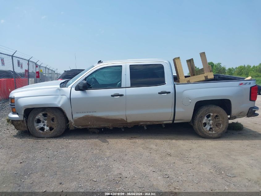 2014 Chevrolet Silverado 1500 1Lt/2Lt VIN: 3GCUKREC2EG324380 Lot: 42416199