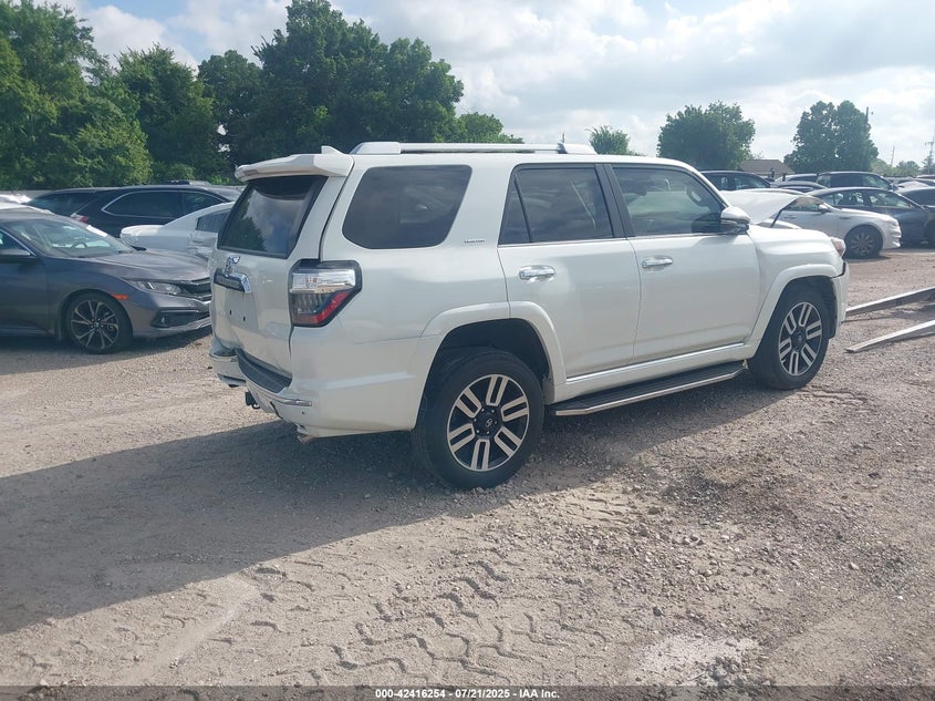 Vin: jtedu5jr9n5260211, lot: 42908802, toyota 4runner limited 20224