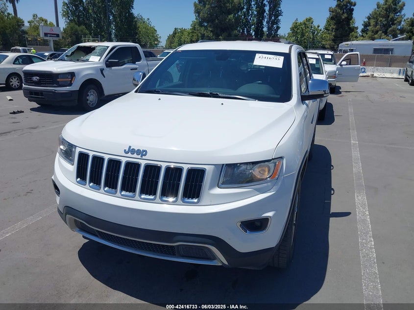 2016 JEEP GRAND CHEROKEE VIN: 1C4RJFBG3GC423648
