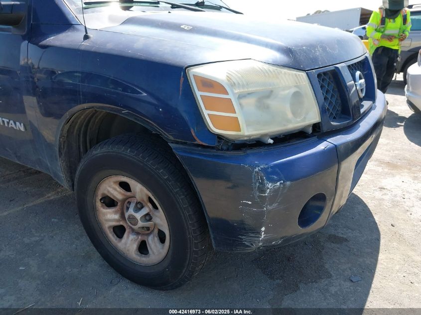 2006 Nissan Titan Xe VIN: 1N6AA06A26N500140 Lot: 42416973
