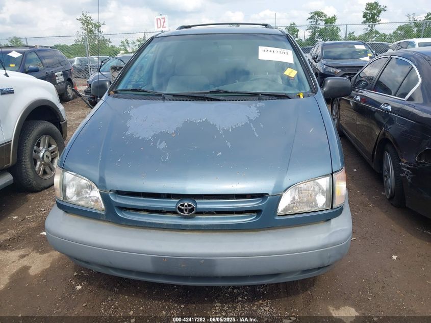 2000 Toyota Sienna Le/Xle VIN: 4T3ZF13C2YU21554 Lot: 42417282