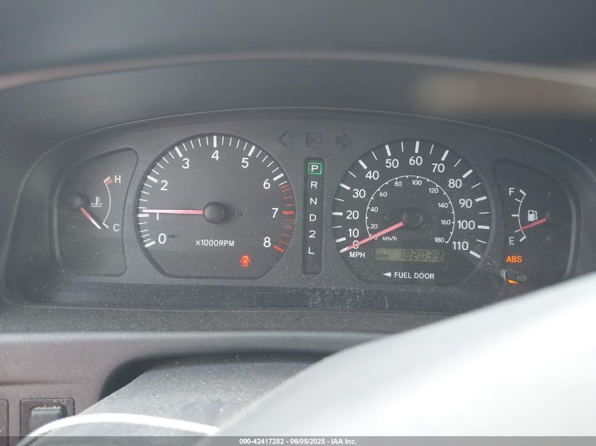 2000 Toyota Sienna Le/Xle VIN: 4T3ZF13C2YU21554 Lot: 42417282