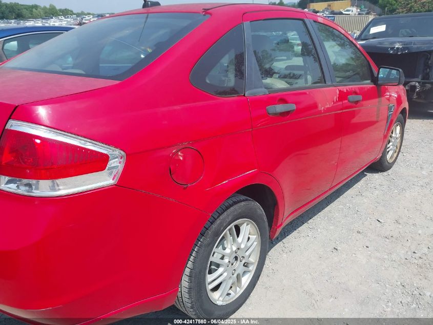 2008 Ford Focus Se/Ses VIN: 1FAHP35N88W187846 Lot: 42417580