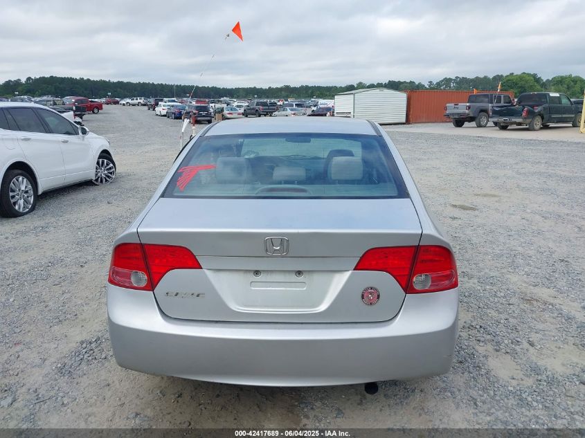 2008 Honda Civic VIN: 1HBFA16878L058273 Lot: 42417689