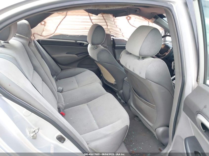 2008 Honda Civic VIN: 1HBFA16878L058273 Lot: 42417689