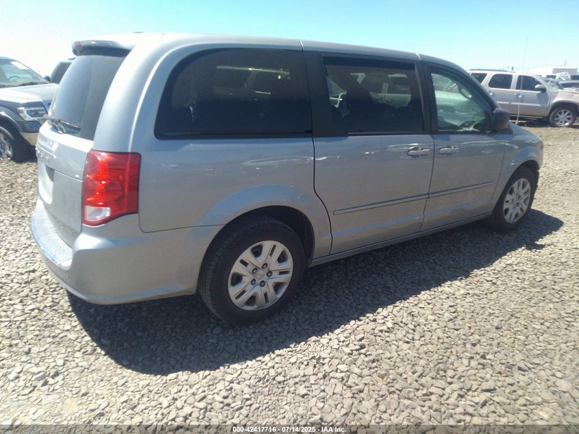 Vin: 2c4rdgbg2hr855668, lot: 42910264, dodge grand caravan se 20174
