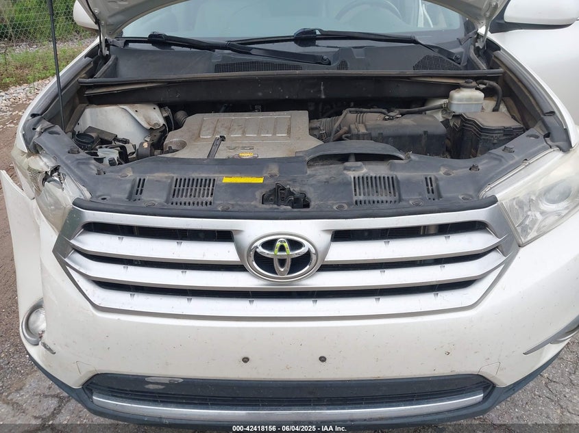 2012 TOYOTA HIGHLANDER VIN: 5TDBK3EHXCS151884