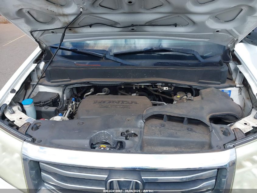 2012 Honda Pilot Ex-L VIN: 5FNYF3H58CB038651 Lot: 42418569