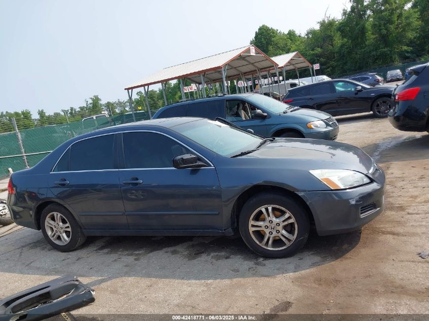 2007 Honda Accord 2.4 Ex VIN: 1HGCM56877A194270 Lot: 42418771