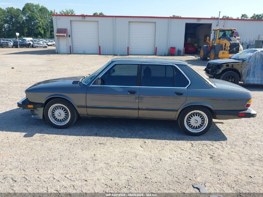 1984 BMW 533 I VIN: WBADB7400E1194266 Lot: 42418929