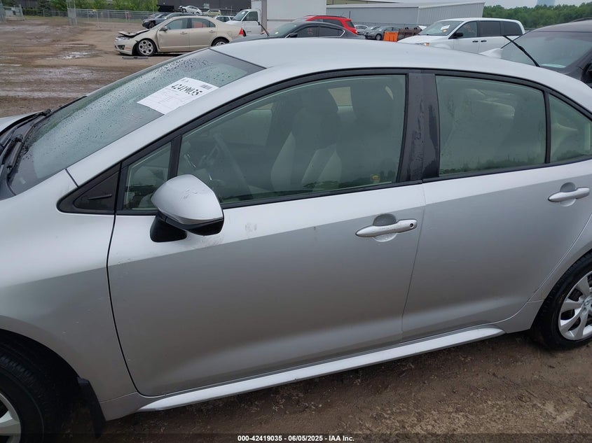 VIN JTDEPRAE4LJ016068 2020 TOYOTA COROLLA LE