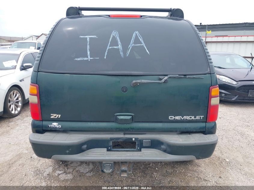 2003 Chevrolet Tahoe Z71 VIN: 1GNEK13Z83R285666 Lot: 42419088