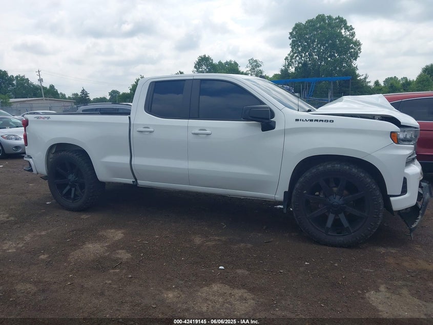 2020 CHEVROLET SILVERADO 1500 4WD DOUBLE CAB STANDARD BED LT - 1GCRYDED4LZ159333