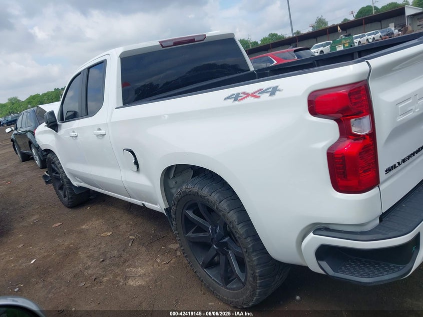 2020 CHEVROLET SILVERADO 1500 4WD DOUBLE CAB STANDARD BED LT - 1GCRYDED4LZ159333