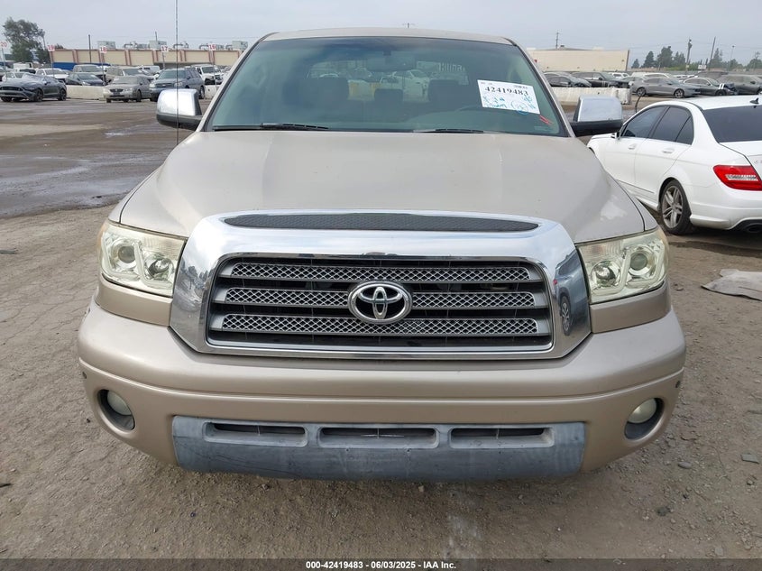 2008 Toyota Tundra Limited 5.7L V8 VIN: 5TFEV58198X051436 Lot: 42419483