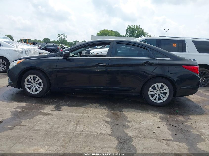2013 Hyundai Sonata Gls VIN: 5NPEB4AC8DH555495 Lot: 42419596