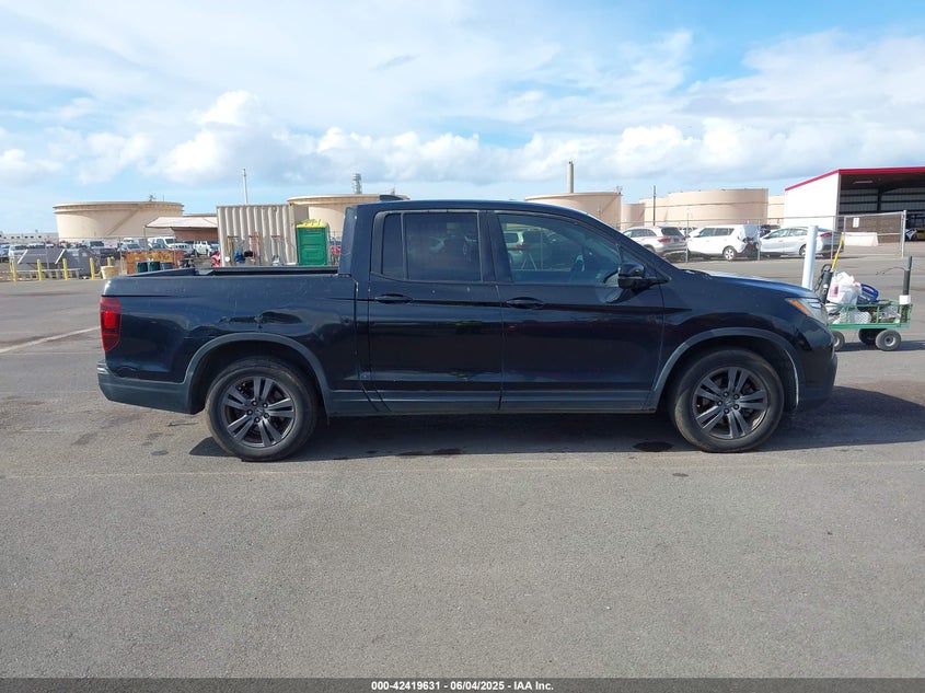 2017 HONDA RIDGELINE SPORT - 5FPYK2F11HB006113