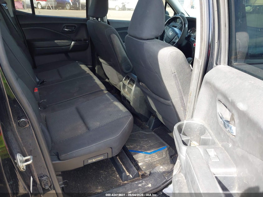 2017 HONDA RIDGELINE SPORT - 5FPYK2F11HB006113