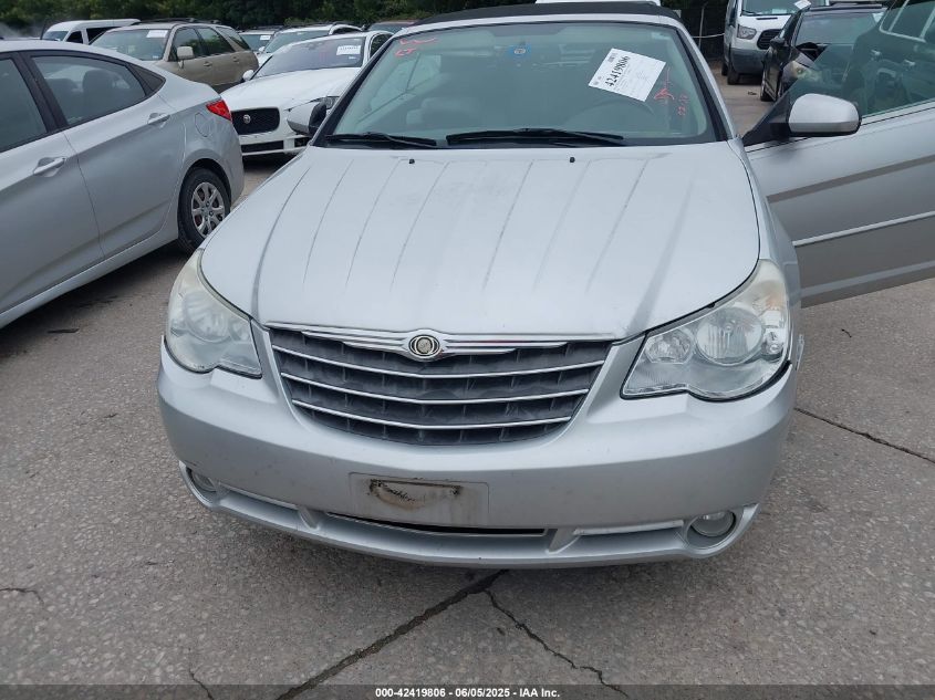 2008 Chrysler Sebring Limited VIN: 1C3LC65M18N260963 Lot: 42419806