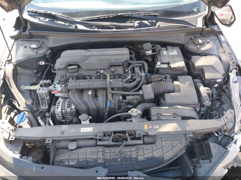 2022 Hyundai Elantra Se VIN: KMHLL4AG0NU301547 Lot: 42420099