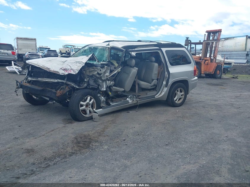 2005 GMC Envoy Xl Sle silver other gasoline 1GKES16M056187197 photo #3