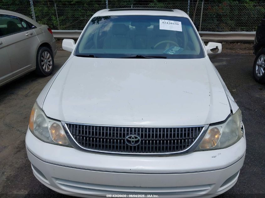 2002 Toyota Avalon Xls VIN: 4T1BF28B52U213588 Lot: 42420430