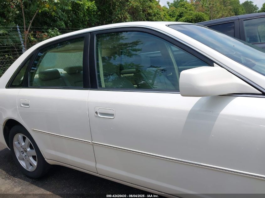 2002 Toyota Avalon Xls VIN: 4T1BF28B52U213588 Lot: 42420430