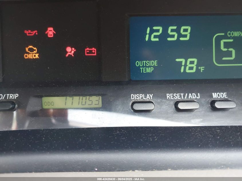 2002 Toyota Avalon Xls VIN: 4T1BF28B52U213588 Lot: 42420430