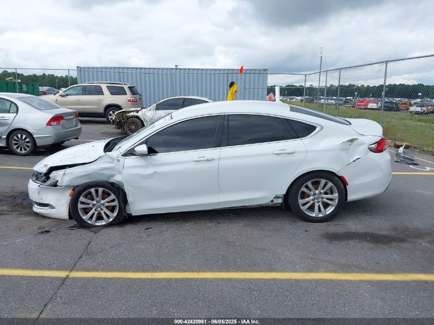 2015 Chrysler 200 Limited VIN: 1C3CCCAB2FN649675 Lot: 42420961