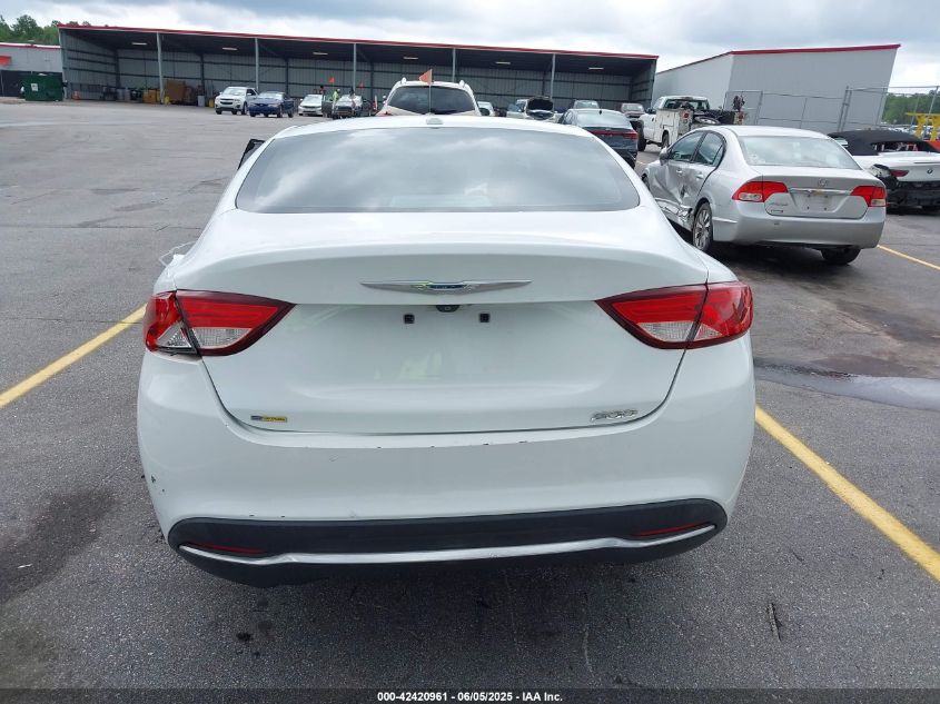 2015 Chrysler 200 Limited VIN: 1C3CCCAB2FN649675 Lot: 42420961