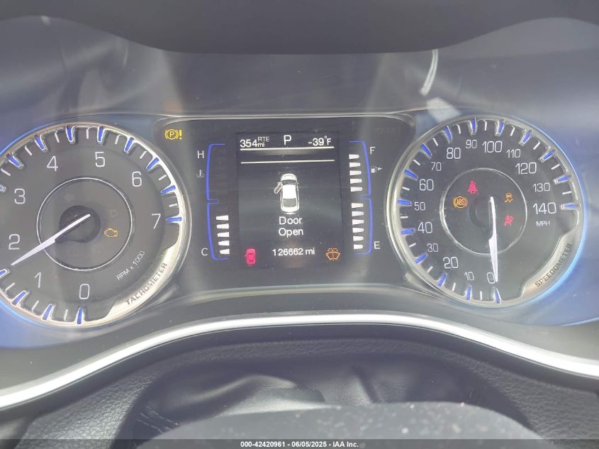 2015 Chrysler 200 Limited VIN: 1C3CCCAB2FN649675 Lot: 42420961