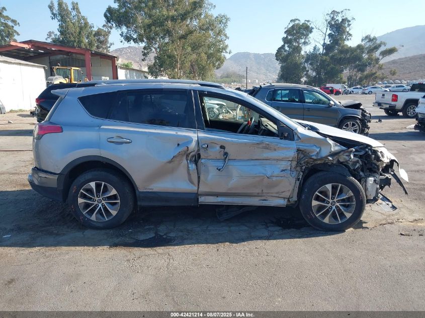 2017 Toyota Rav4 Hybrid Xle VIN: JTMRJREV7HD153220 Lot: 42421214