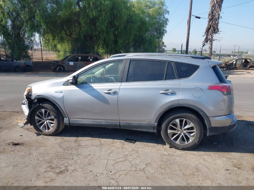 2017 Toyota Rav4 Hybrid Xle VIN: JTMRJREV7HD153220 Lot: 42421214