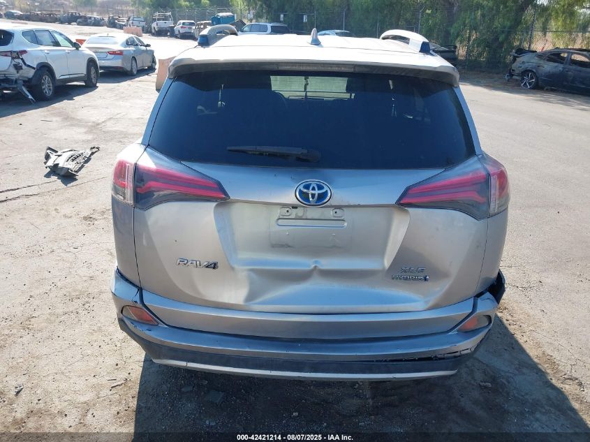 2017 Toyota Rav4 Hybrid Xle VIN: JTMRJREV7HD153220 Lot: 42421214
