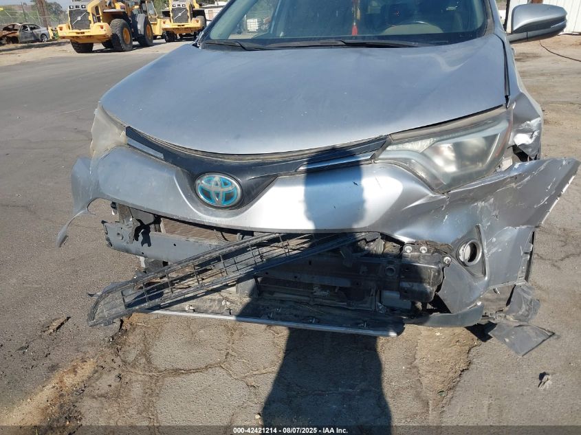 2017 Toyota Rav4 Hybrid Xle VIN: JTMRJREV7HD153220 Lot: 42421214