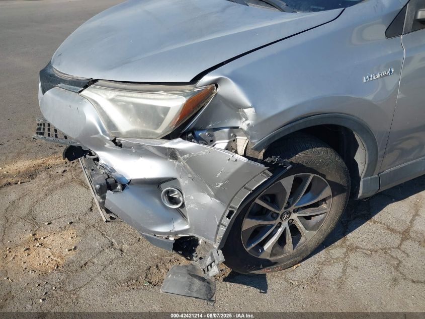 2017 Toyota Rav4 Hybrid Xle VIN: JTMRJREV7HD153220 Lot: 42421214