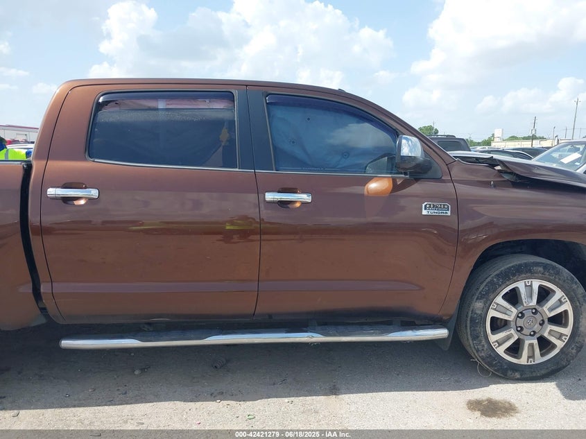 2016 TOYOTA TUNDRA 1794 5.7L V8 - 5TFAW5F14GX507677