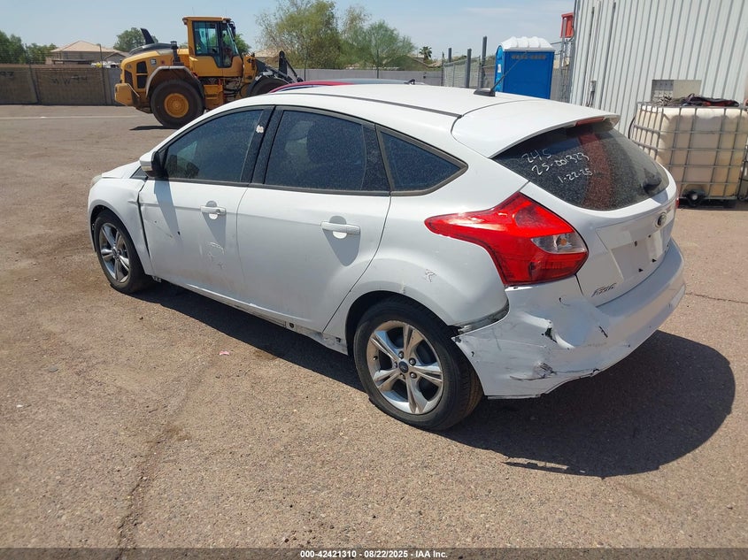 Vin: 1fadp3k20dl363227, lot: 42913858, ford focus se 20133