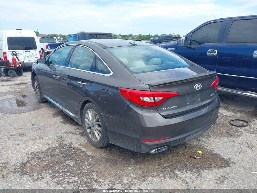 2015 HYUNDAI SONATA auction photo 3