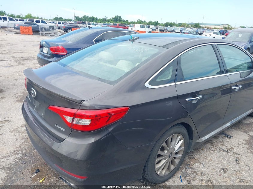 2015 HYUNDAI SONATA auction photo 4
