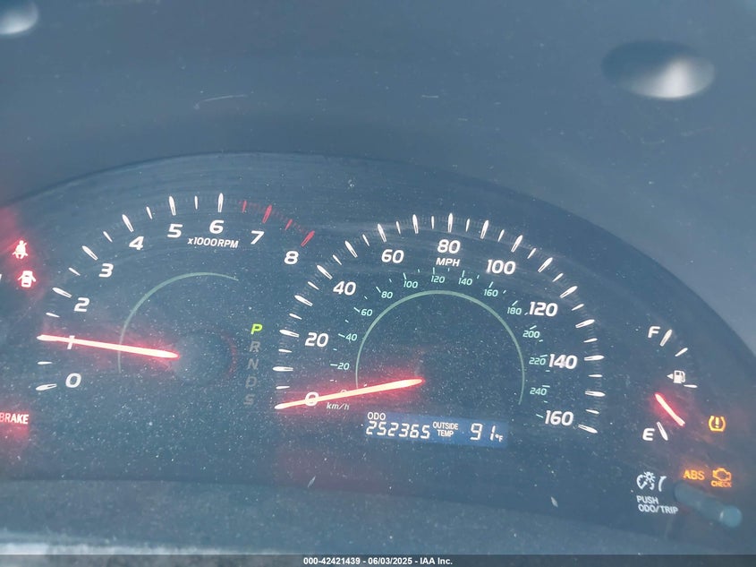 2007 TOYOTA CAMRY VIN: 4T1BK46K57U549730