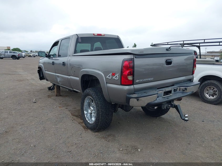2006 CHEVROLET SILVERADO 2500HD VIN: 1GCHK23U86F163847
