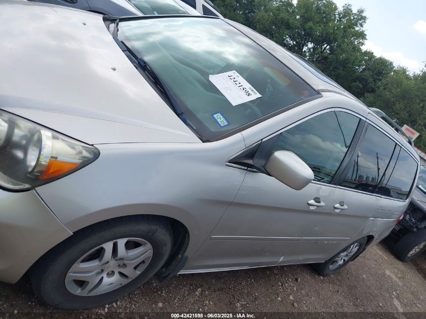 2006 Honda Odyssey Ex-L VIN: 5FNRL38766B462266 Lot: 42421598