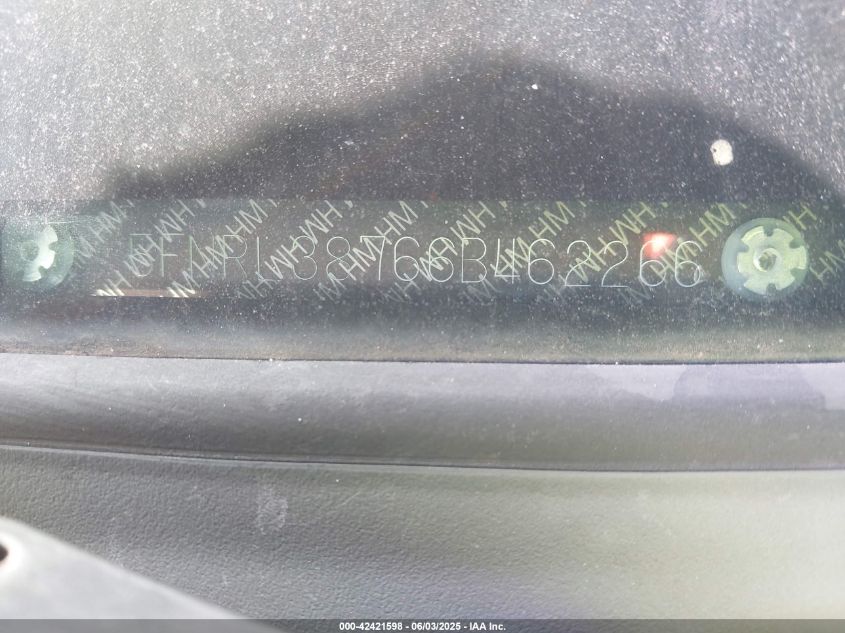 2006 Honda Odyssey Ex-L VIN: 5FNRL38766B462266 Lot: 42421598