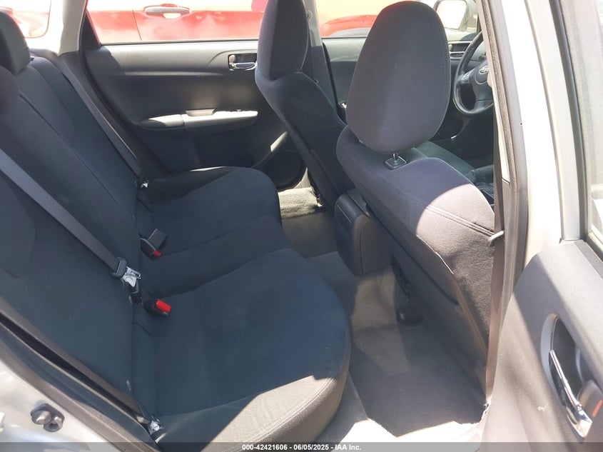 2008 SUBARU IMPREZA VIN: JF1GH61608H829859